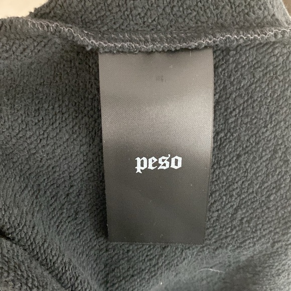 PESO Oversized Fated Shorts, Smoke - Picture 11 of 13